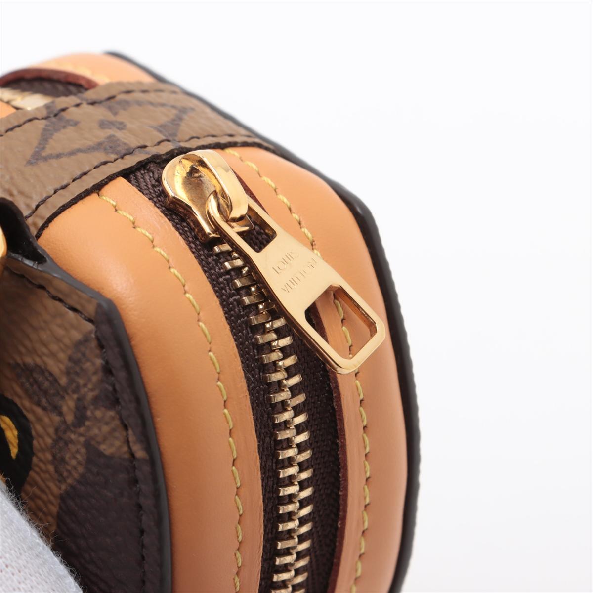 Louis Vuitton x NIGO Monogram Custodia rotonda per auricolari in vendita 2
