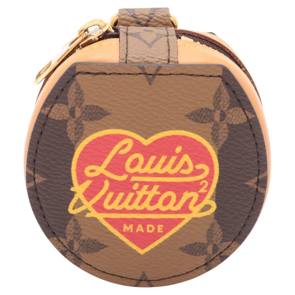 Louis Vuitton x NIGO Monogram Custodia rotonda per auricolari