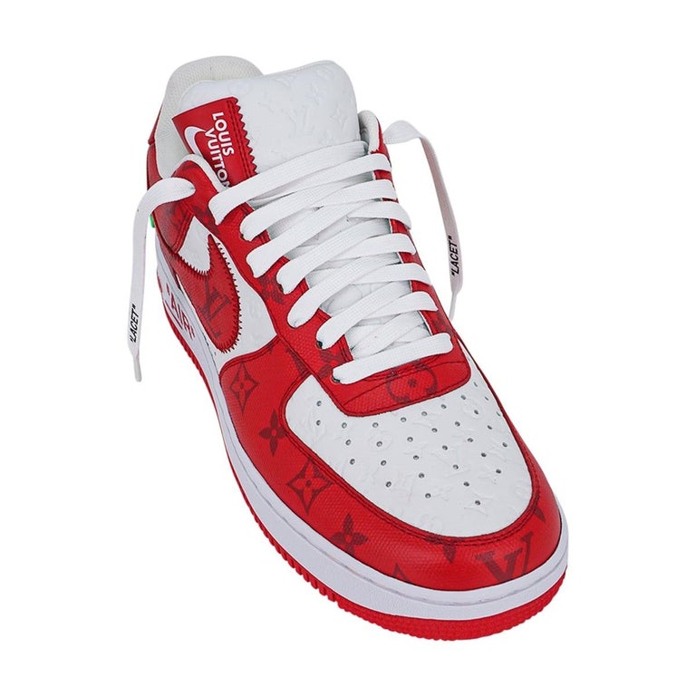 Louis Vuitton x Nike Air Force 1 Sneakers Virgil Abloh 43 For Sale at  1stDibs | zapatillas louis vuitton x nike de virgil abloh, nike louis  vuitton air force 1 price, louis