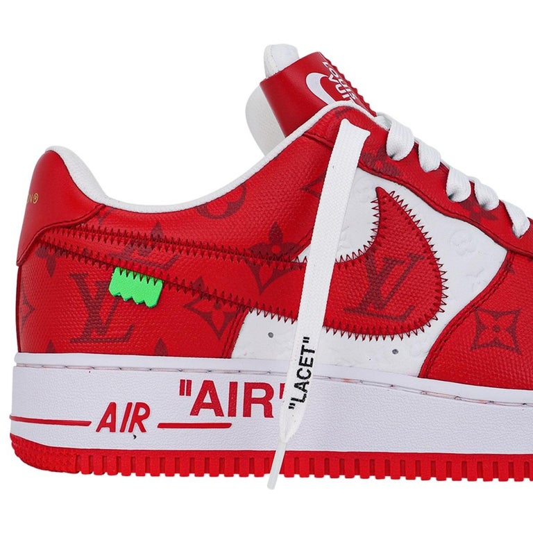 Louis Vuitton x Nike Air Force 1 Sneakers Virgil Abloh 43 For Sale at  1stDibs  zapatillas louis vuitton x nike de virgil abloh, nike louis  vuitton air force 1 price, louis