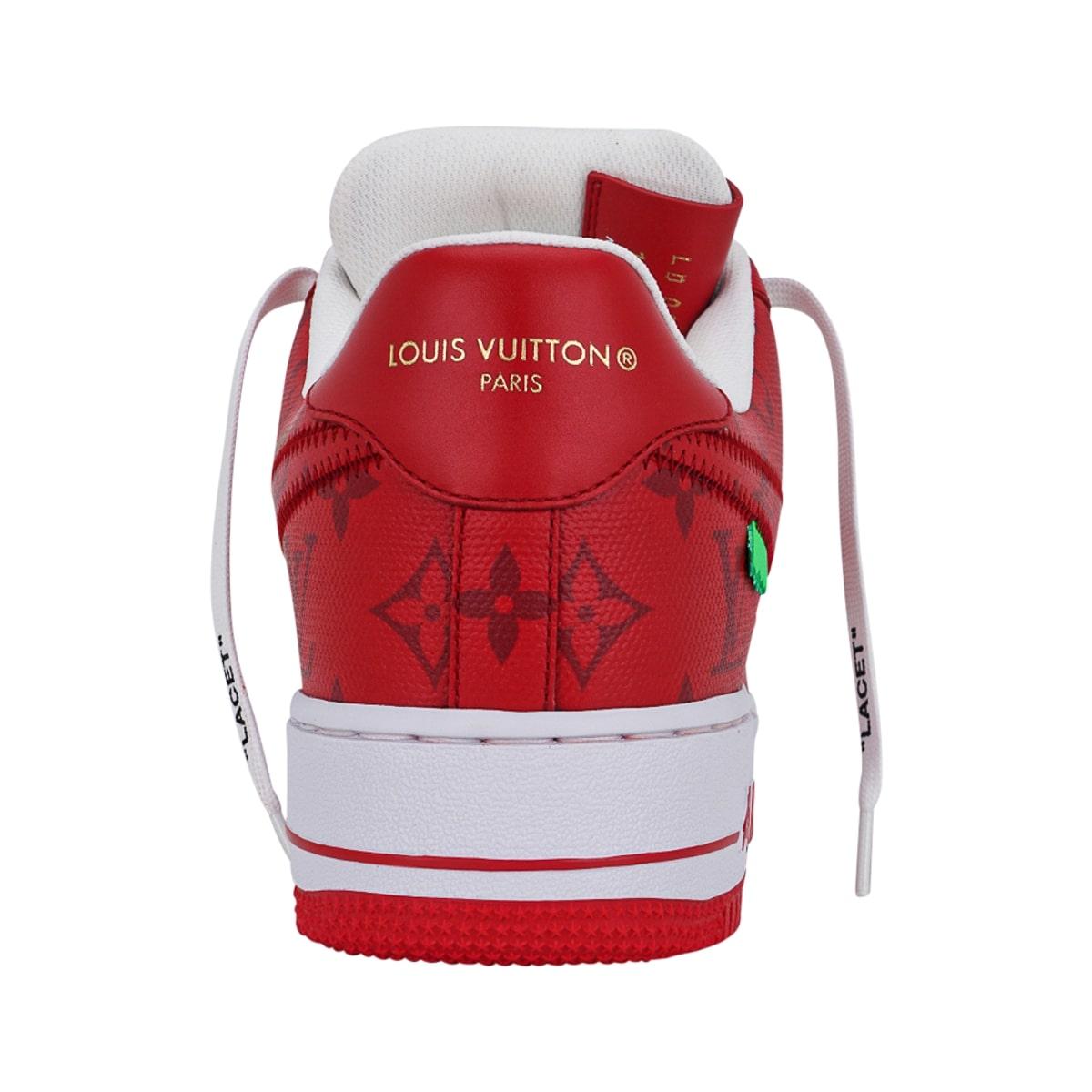 Louis Vuitton x Nike Air Force 1 Sneakers Virgil Abloh 43 For Sale 1