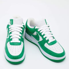 Baskets basses Louis Vuitton X Nike par Virgil Abloh en cuir, taille 39