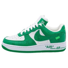Louis Vuitton X Nike by Virgil Abloh Low Top Turnschuhe aus Leder Größe 39