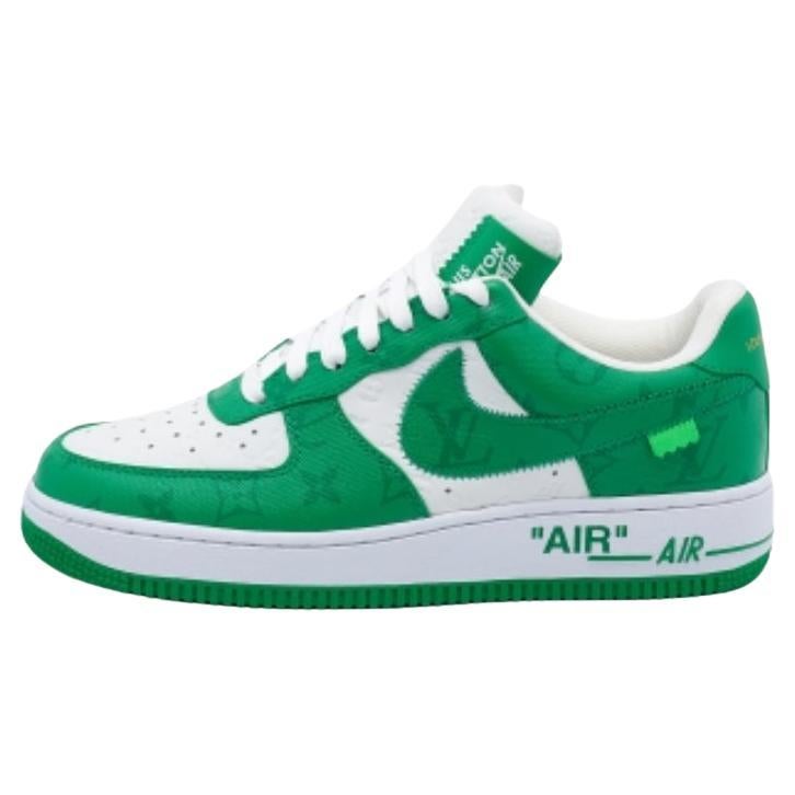 Louis Vuitton X Nike By Virgil Abloh Nike Air Force 1 LowTop Sneakers Größe US6.5