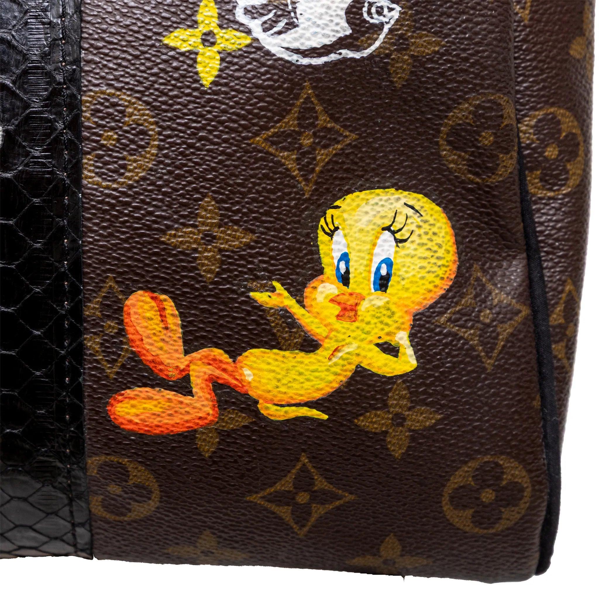 Louis Vuitton X Philip Karto 'Master of Game' Speedy 35 - '20s For Sale 5