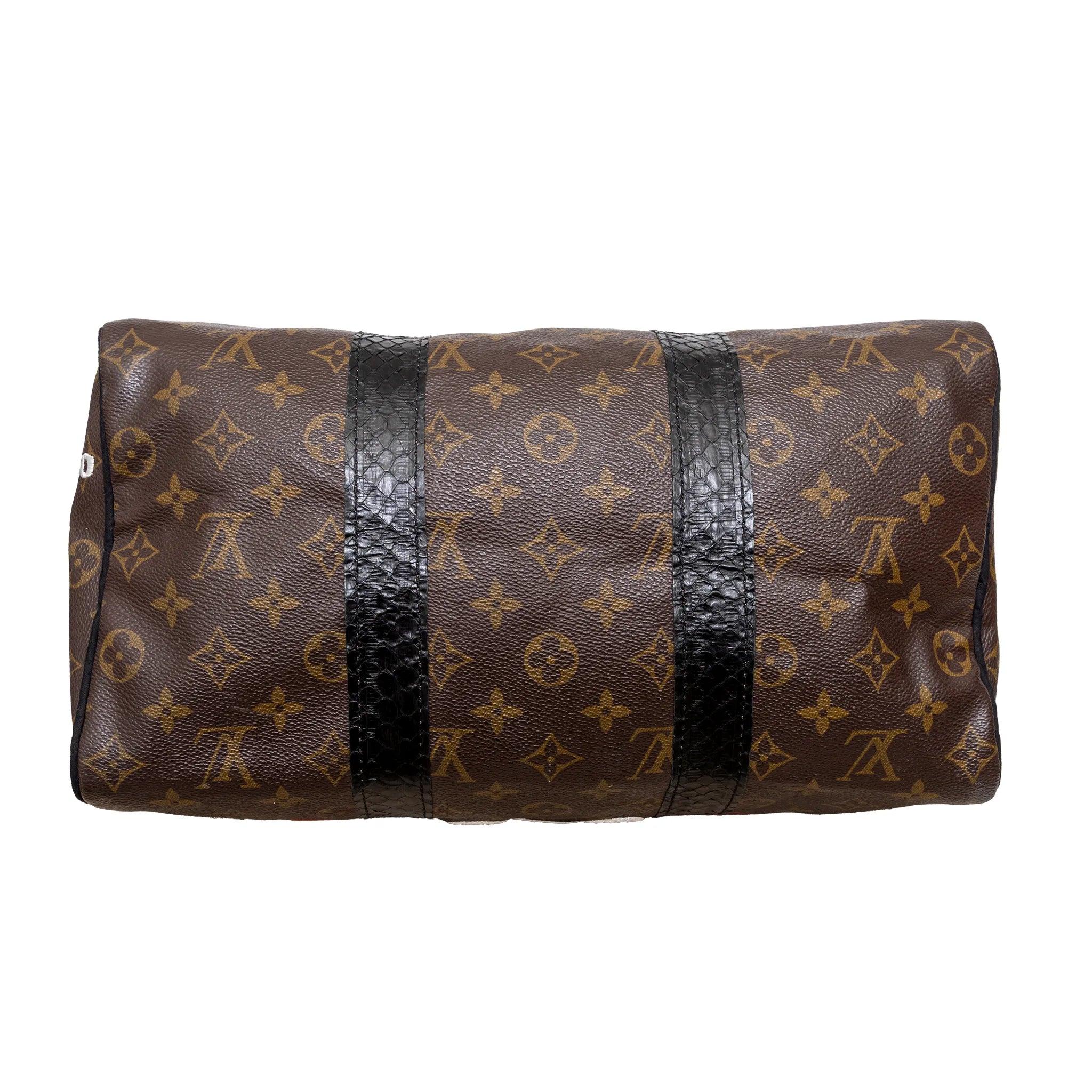Louis Vuitton X Philip Karto 'Master of Game' Speedy 35 - '20s For Sale 1