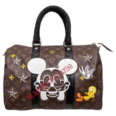Louis Vuitton X Philip Karto 'Master of Game' Speedy 35 - '20s