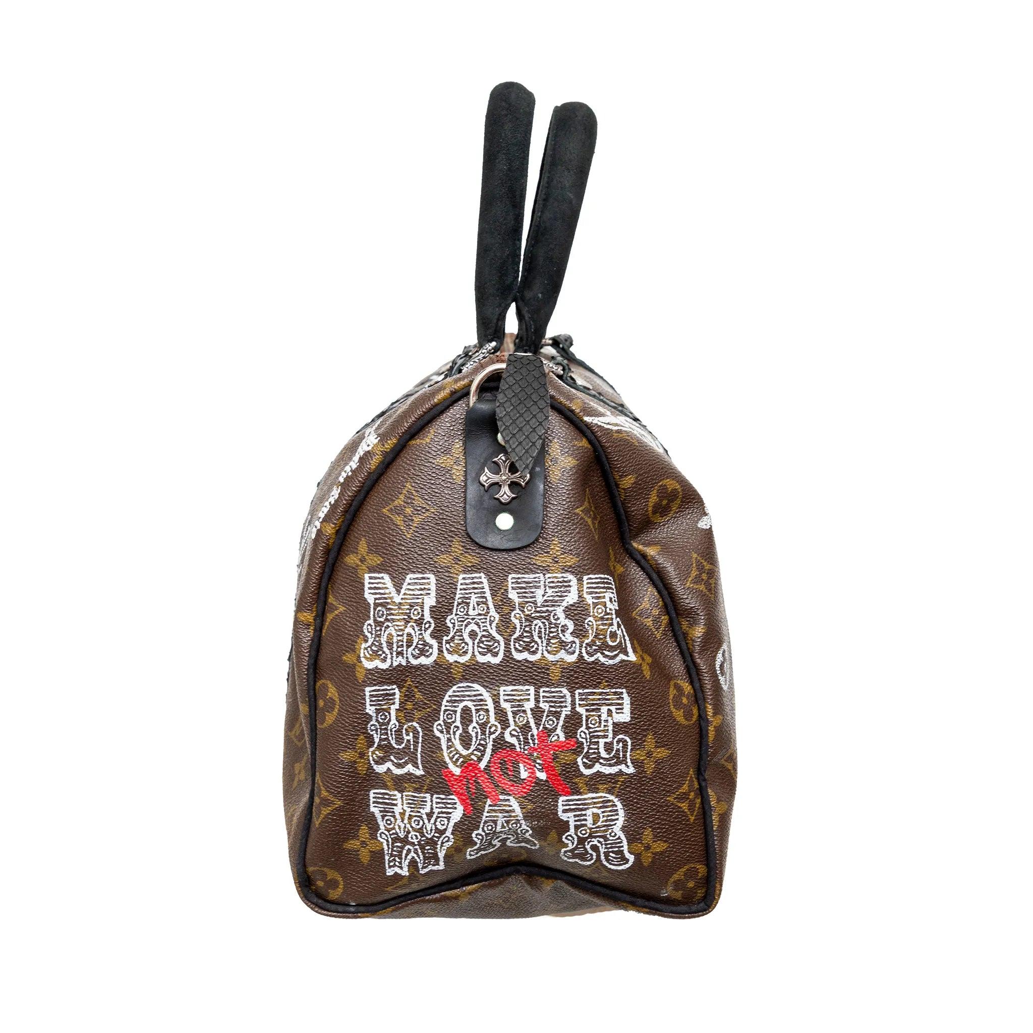 Louis Vuitton X Philips 'Mickey Fck' Speedy 35 - '20s Bon état - En vente à Milano, IT