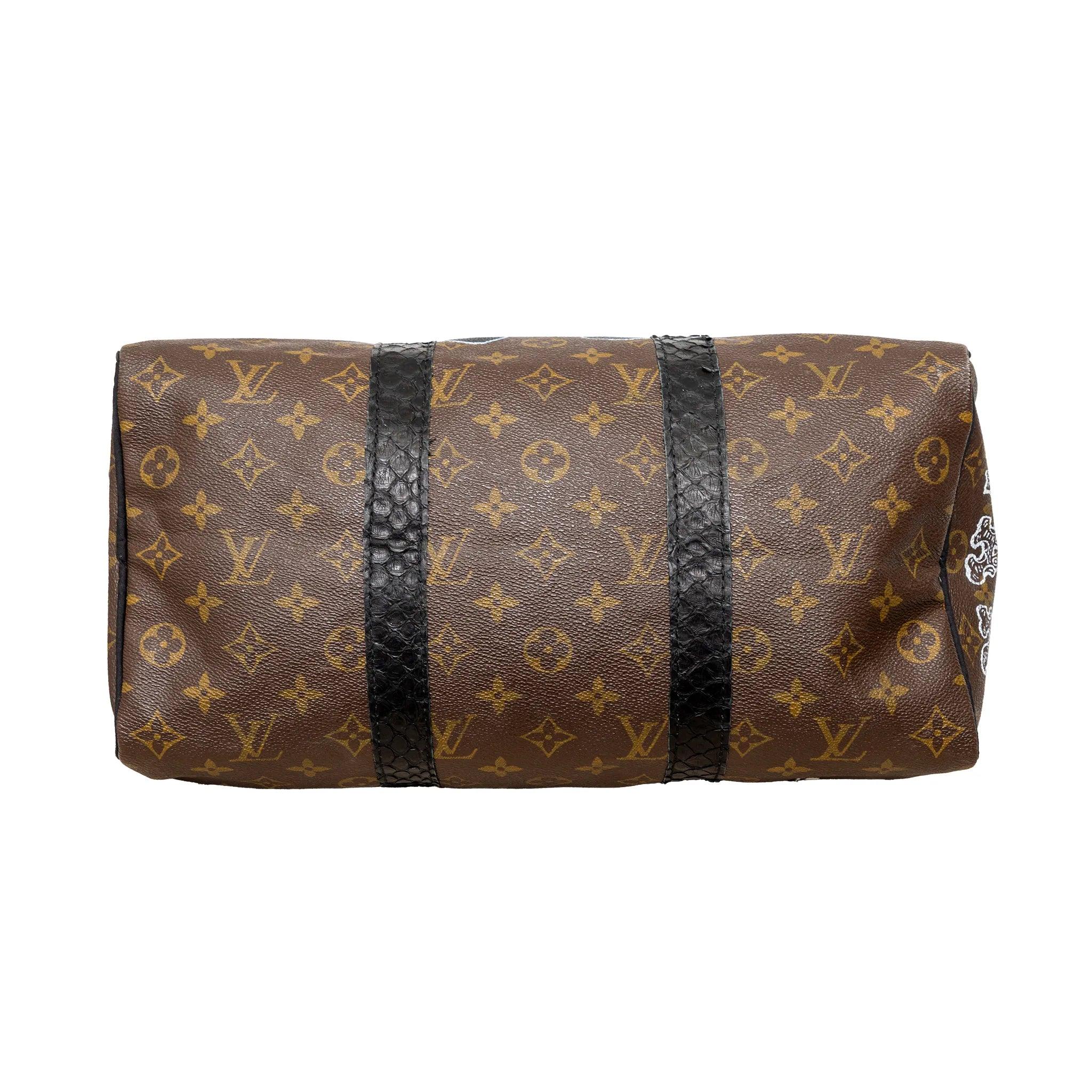 Louis Vuitton X Philips 'Mickey Fck' Speedy 35 - '20s en vente 1