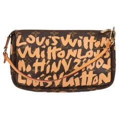 LOUIS VUITTON x Stephen Sprouse Brown Monogram Coated Canvas & Vachetta Leather 