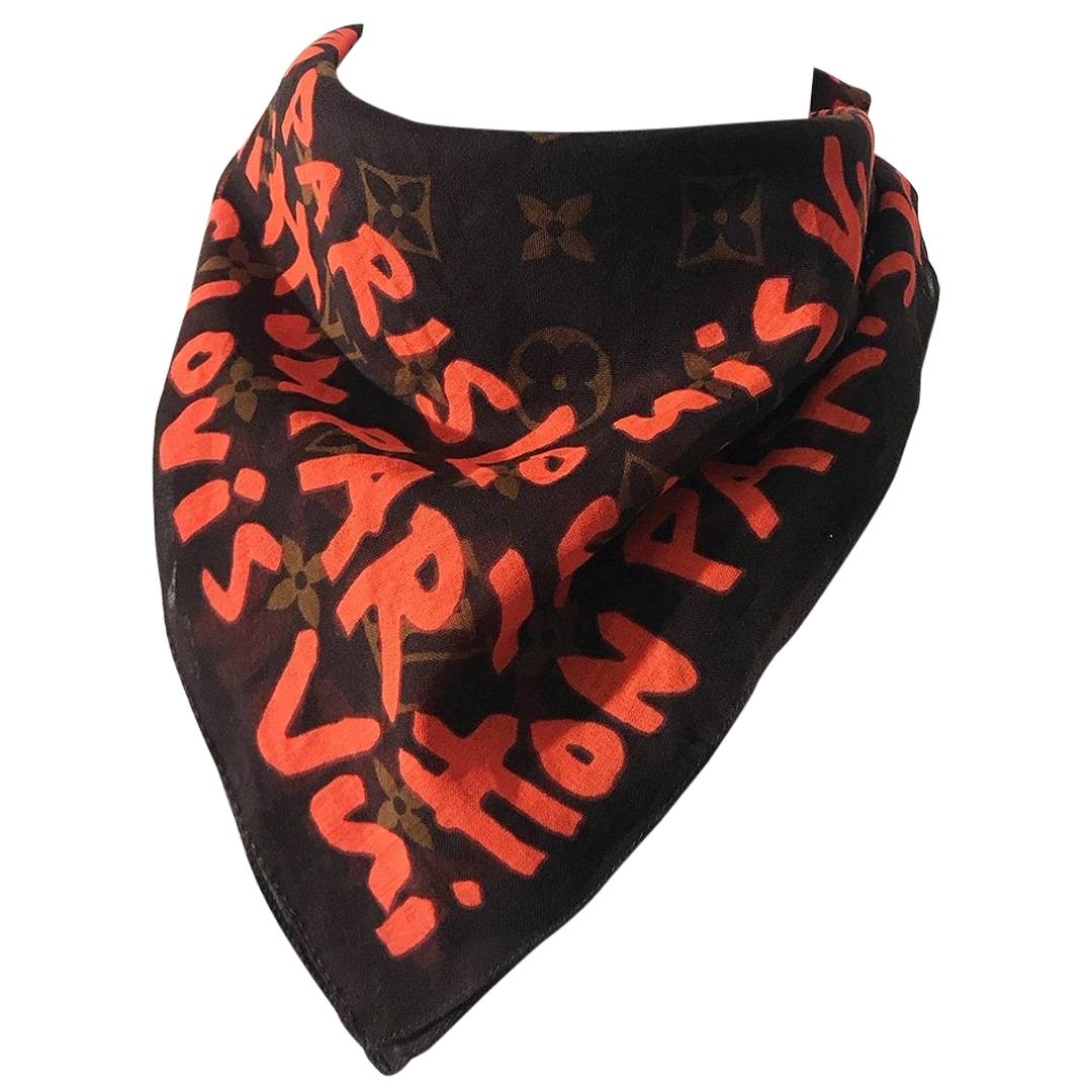 The Lady Bag Stephen Sprouse Graffiti Scarf