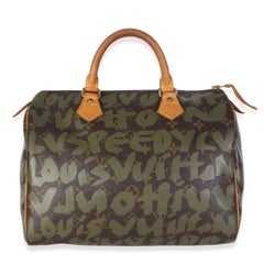 Louis Vuitton x Stephen Sprouse Khaki Graffiti Speedy 30