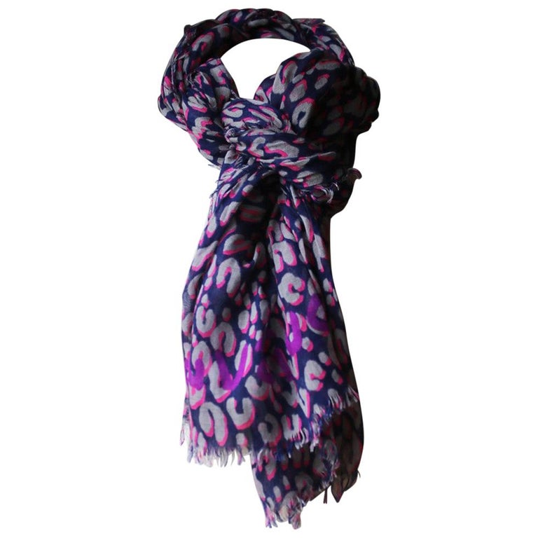 Louis Vuitton x Stephen Sprouse Leopard-Print Cashmere-Blend Scarf at  1stDibs  stephen sprouse scarf, louis vuitton leopard stole, louis vuitton  sprouse scarf