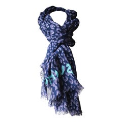 Louis Vuitton x Stephen Sprouse Leopard-Print Cashmere-Blend Scarf at  1stDibs