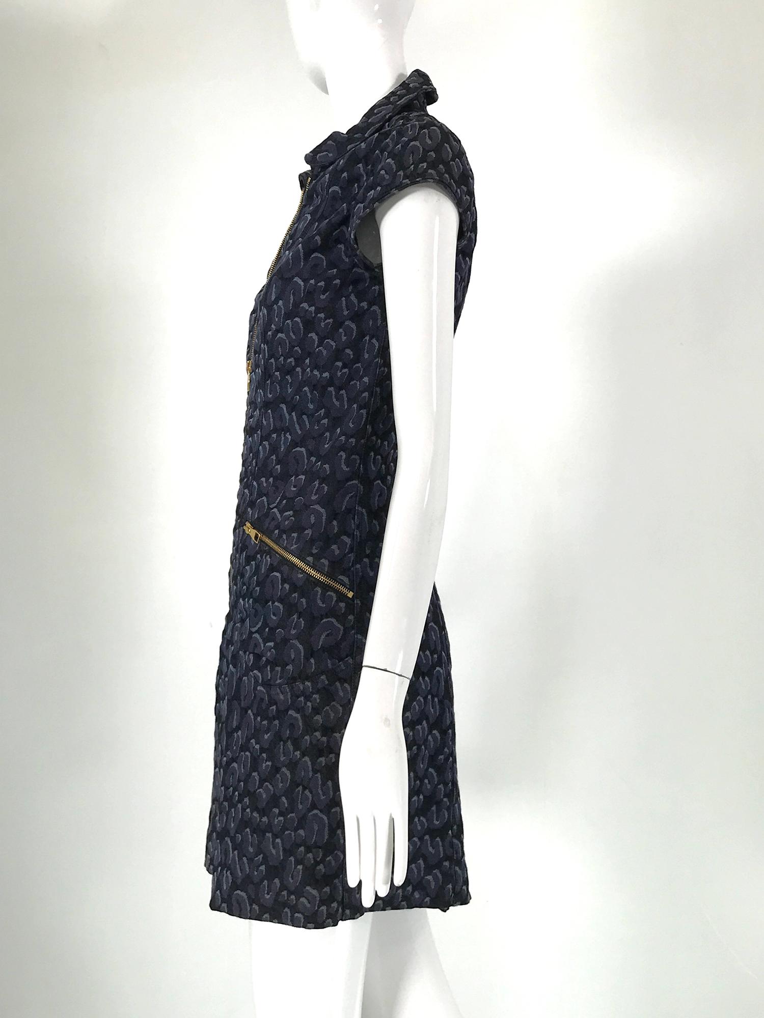 louis vuitton denim dress