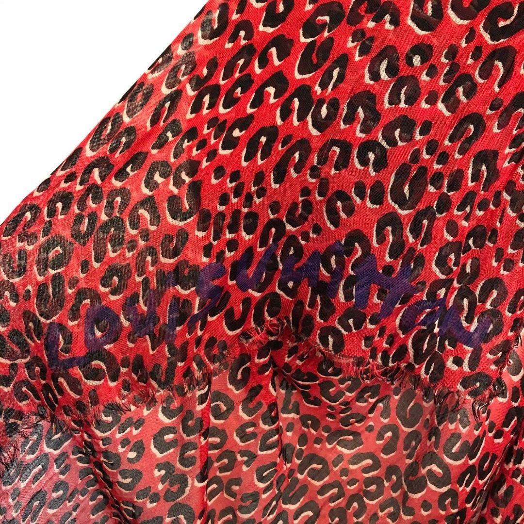 louis vuitton stephen sprouse leopard scarf