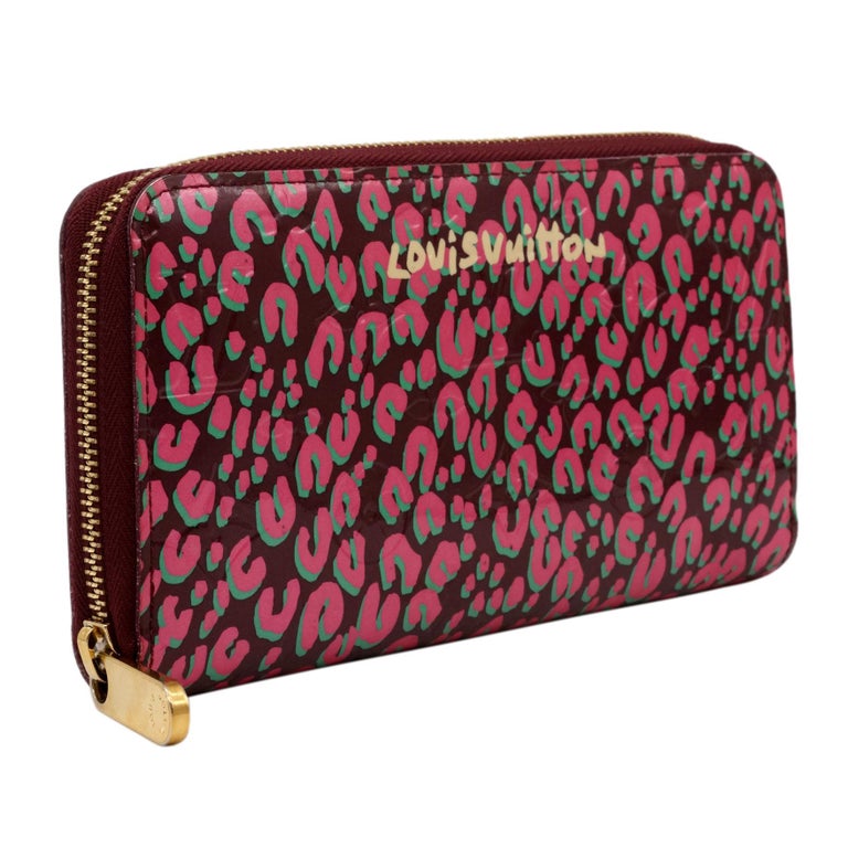 Louis Vuitton, Bags, Louis Vuitton X Stephen Sprouse Limited Edition  Rouge Leopard Zippy Wallet