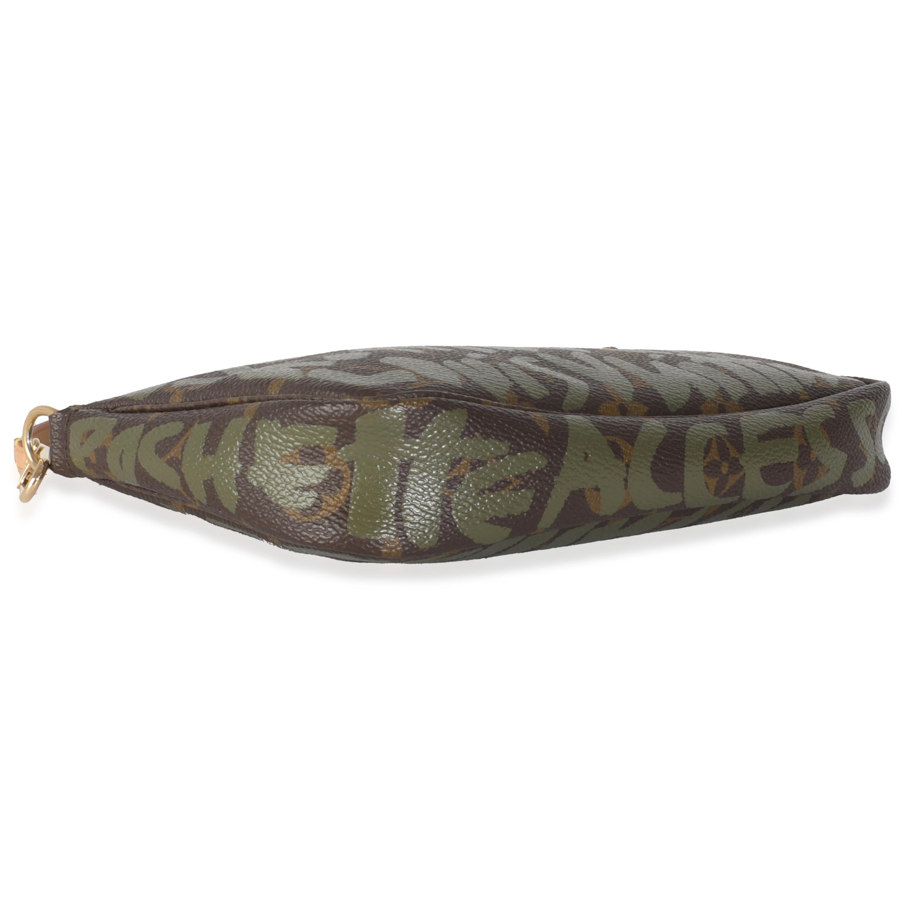 Louis Vuitton x Stephen Sprouse Monograma Lienzo Graffiti Pochette Accesorios en venta 2