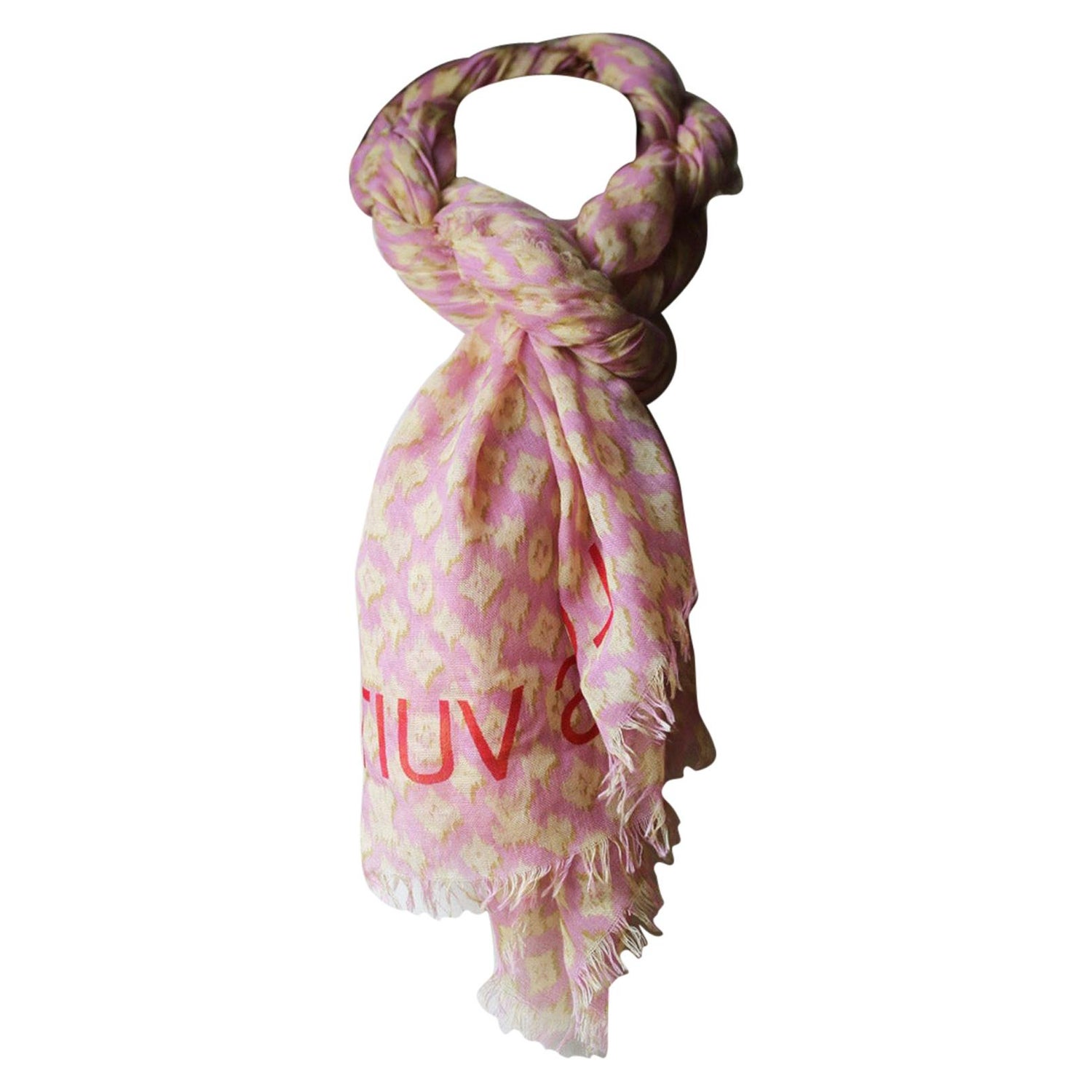 Louis Vuitton x Stephen Sprouse Leopard Print Cashmere Blend Scarf at  1stDibs