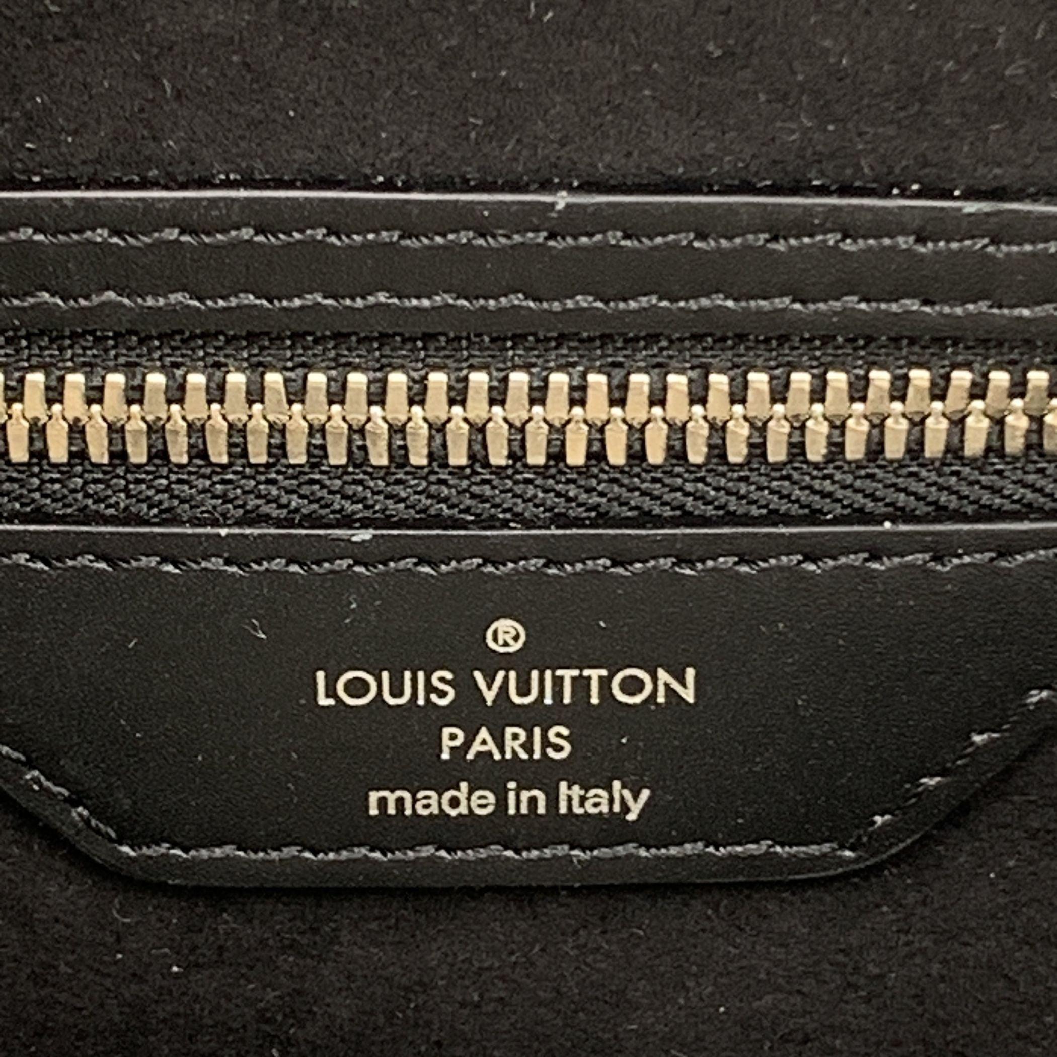 Louis Vuitton x Supreme Borsa Epi Keepall Bandouliere 55 Nera in vendita 1