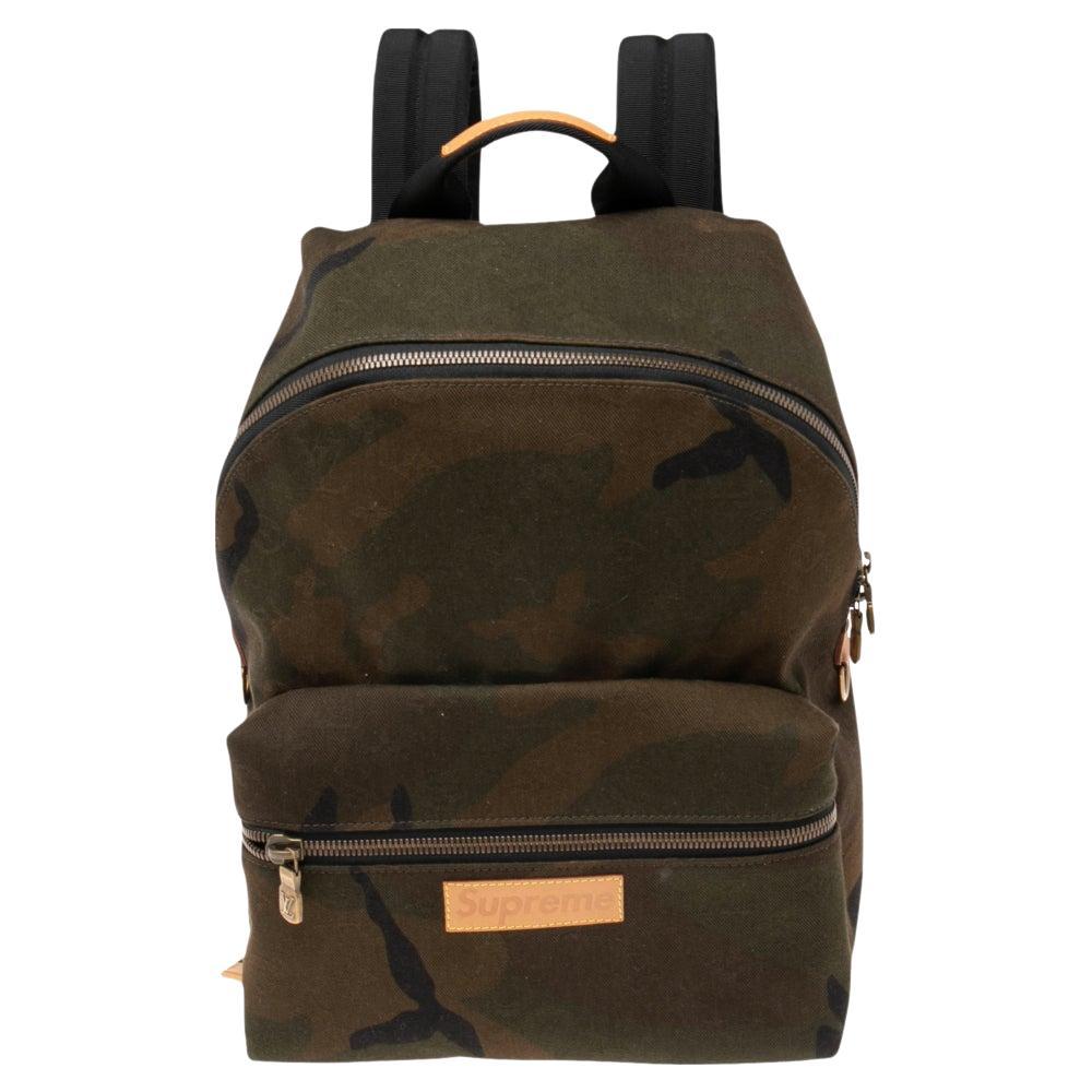 Louis Vuitton x Supreme Camouflage Monogram Canvas Apollo Backpack at  1stDibs