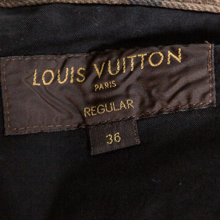 Louis Vuitton X Supreme Camouflage Monogram Jacquard Regular Fit Jeans M at  1stDibs