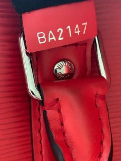 Louis Vuitton x Supreme Keepall Bandouliere 45 with Strap X333 Red Epi Leather