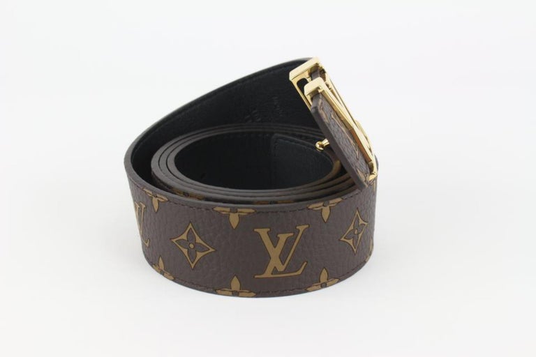 Black Louis Vuitton Supreme Belt