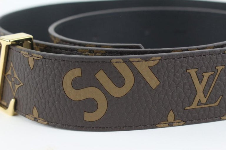 Louis Vuitton Supreme Belt - 4 For Sale on 1stDibs  supreme louis belt, louis  vuitton belt supreme, lv belt