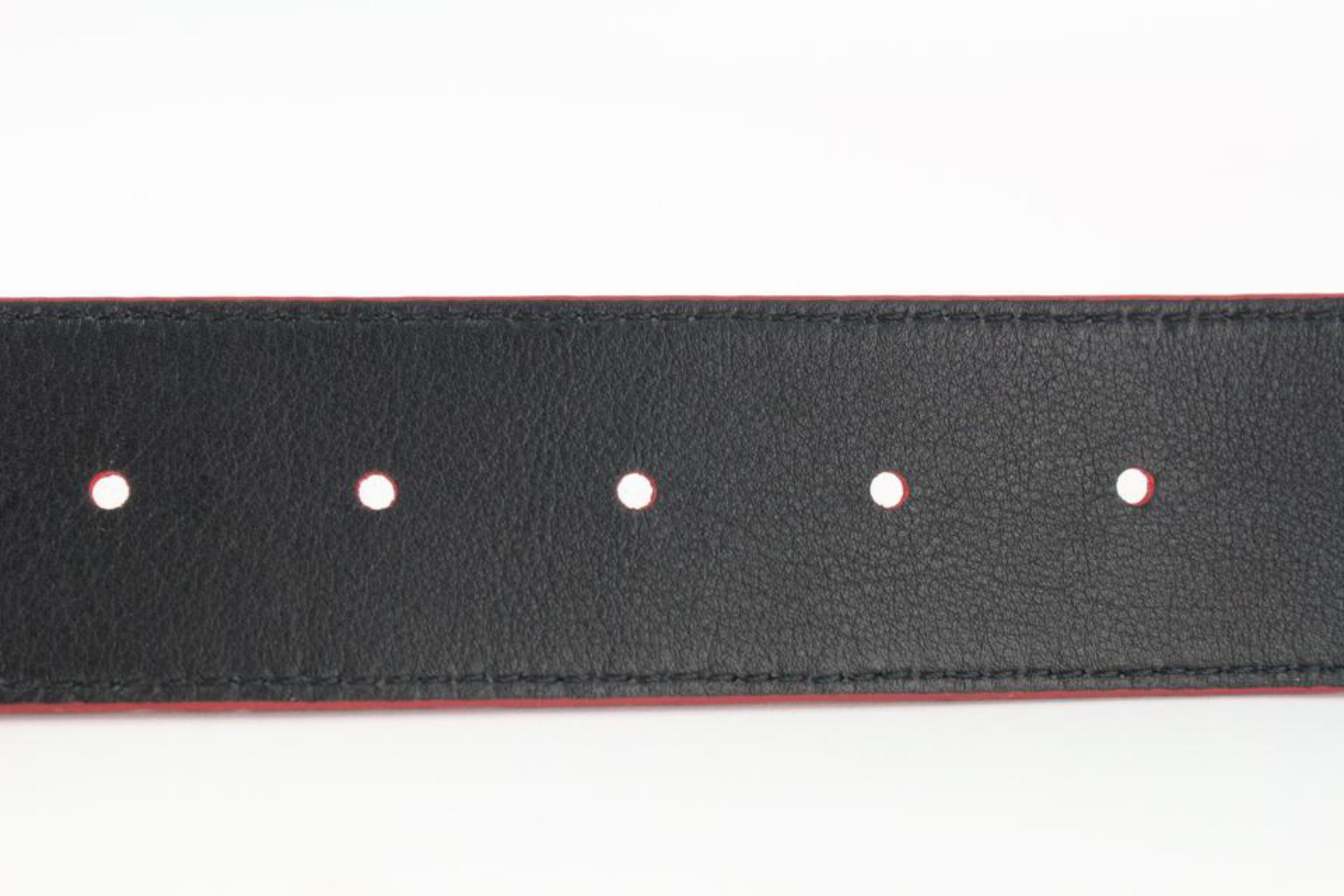 Louis Vuitton x Supreme Initiales Belt 40 MM Monogram Red - US