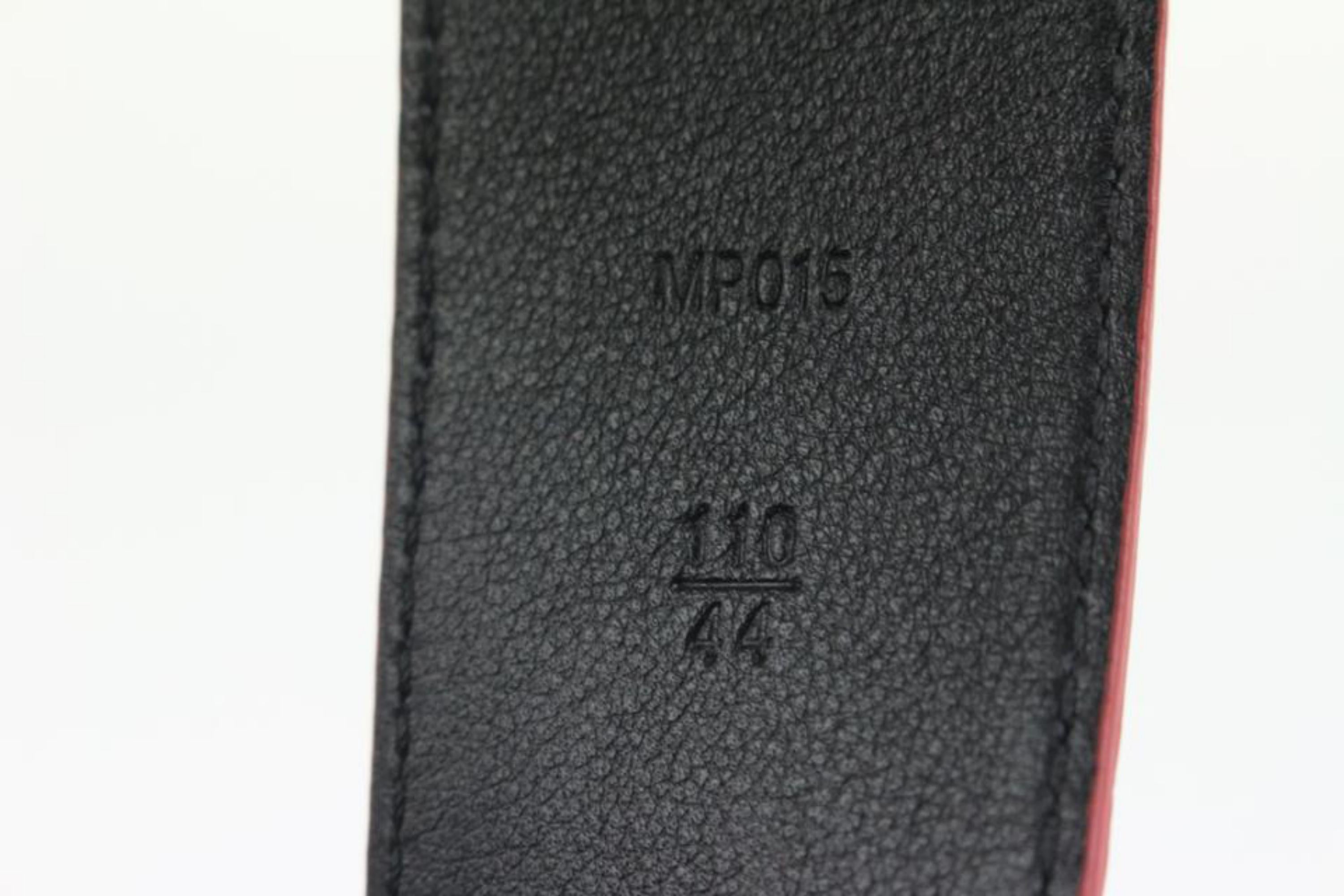 Louis Vuitton x Supreme LV x Supreme New Ultra Rare Red 110/44 Monogramm Initiale im Angebot 2
