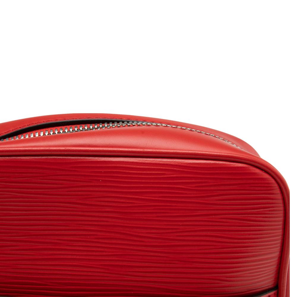 Louis Vuitton x Supreme Red Epi Leather Danube PM Bag 2