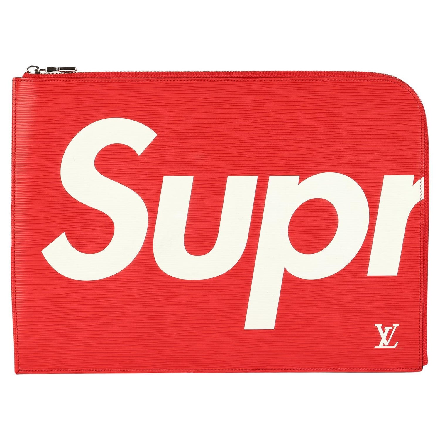 Louis Vuitton Red Supreme Bum Bag at 1stDibs