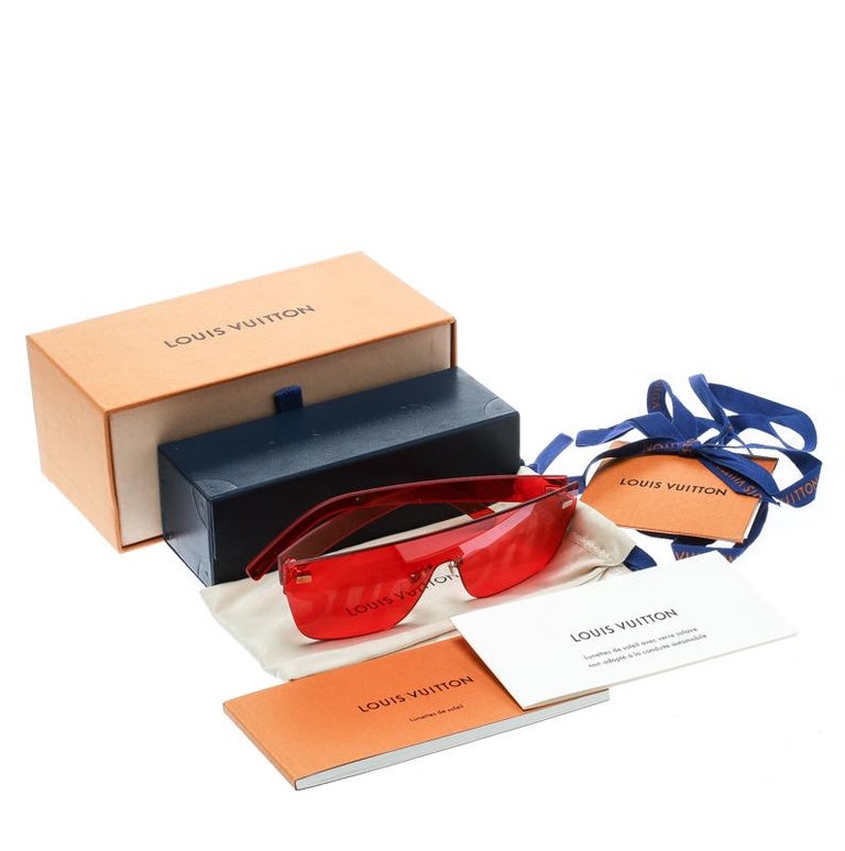 Louis Vuitton Masque De Ski Goggles Shield Sunglasses w/ Tags - Orange  Sunglasses, Accessories - LOU632933