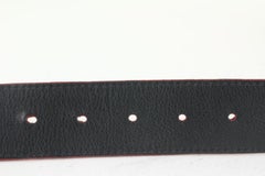 Louis Vuitton x Supreme Ultra Rare Red 100/40 Monogram Initiales Belt 118lv27