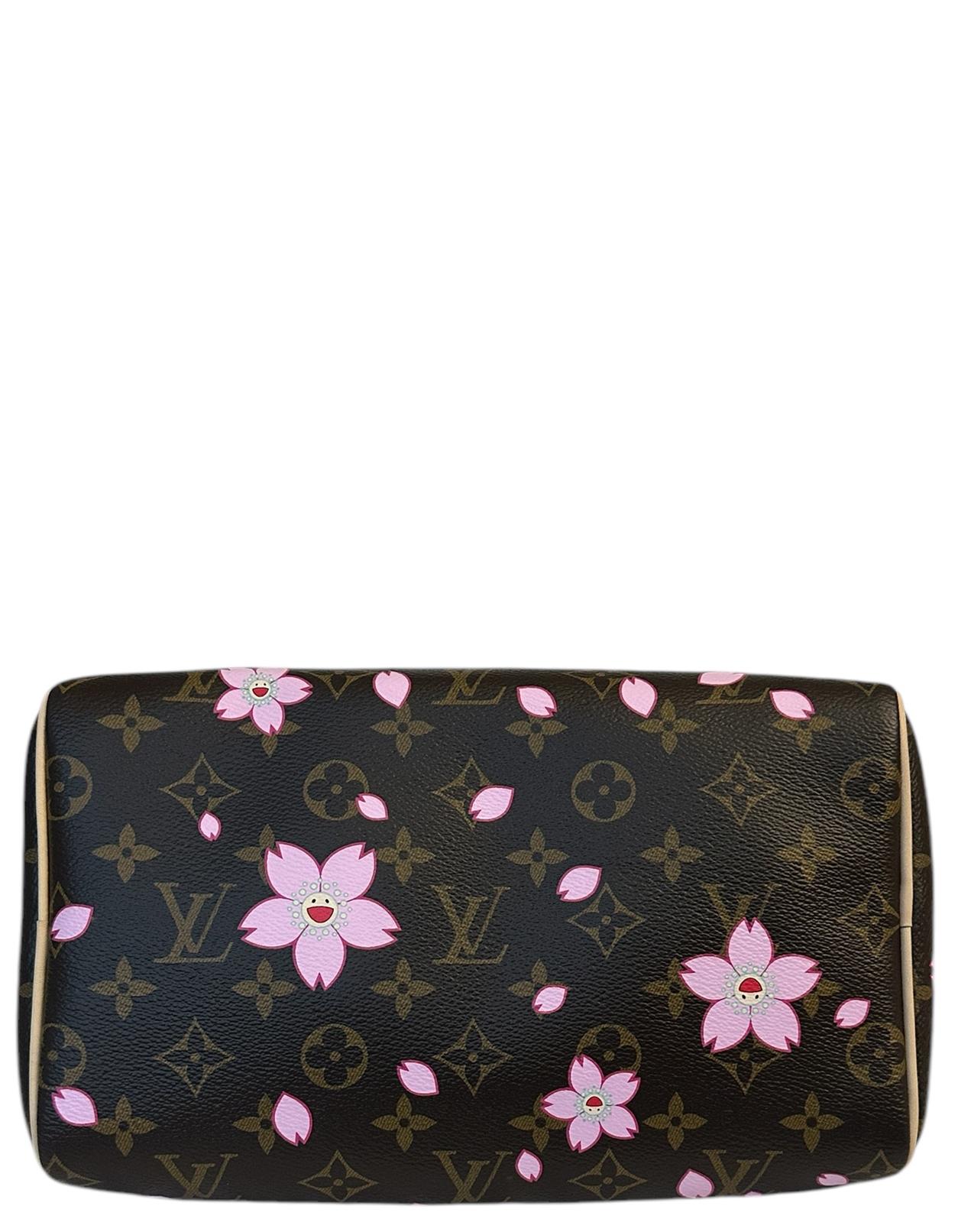 NEW Louis Vuitton x Takashi LV X TM Murakami Cherry Blossom Speedy Bandoulière 1