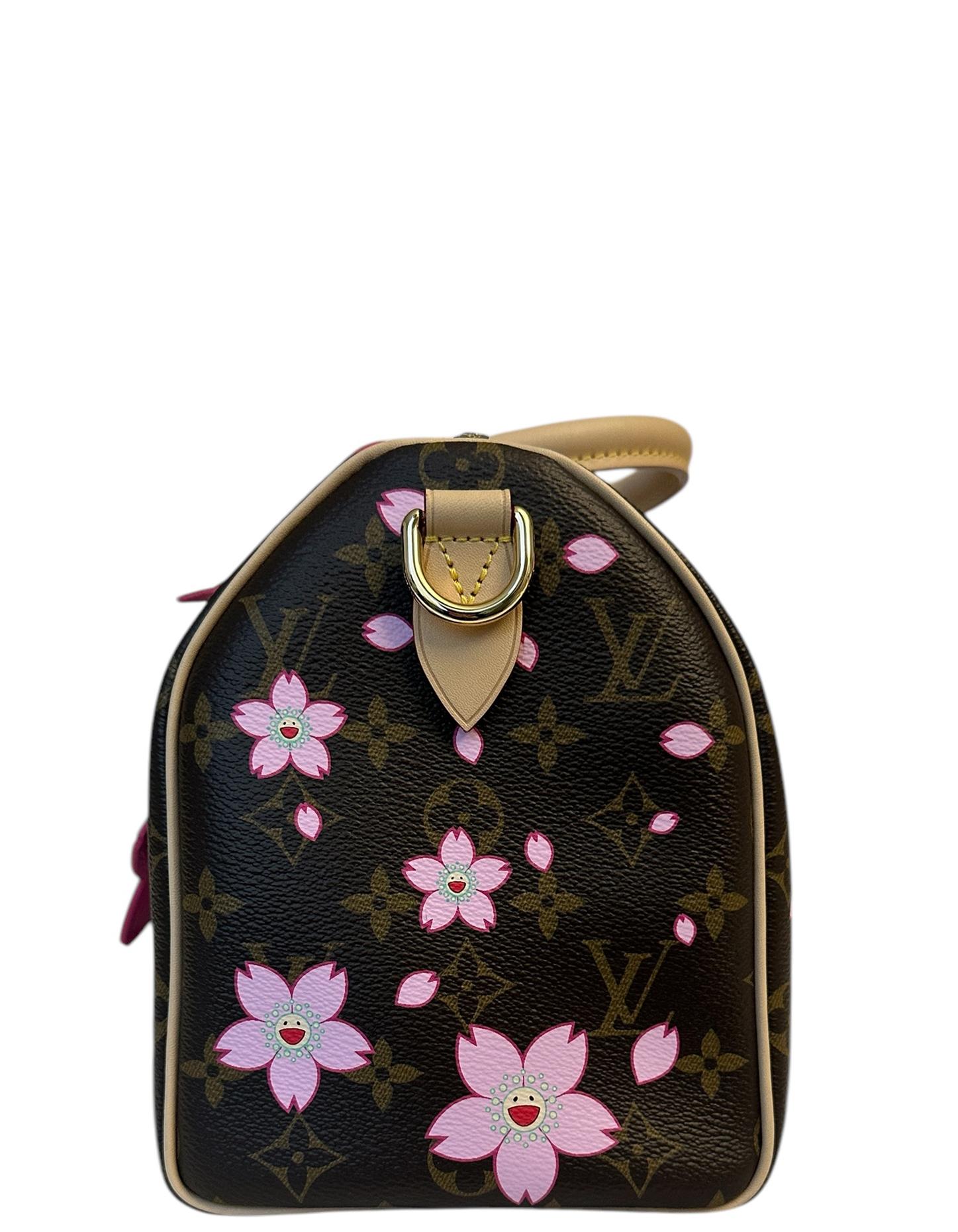 NEW Louis Vuitton x Takashi LV X TM Murakami Cherry Blossom Speedy Bandoulière 3