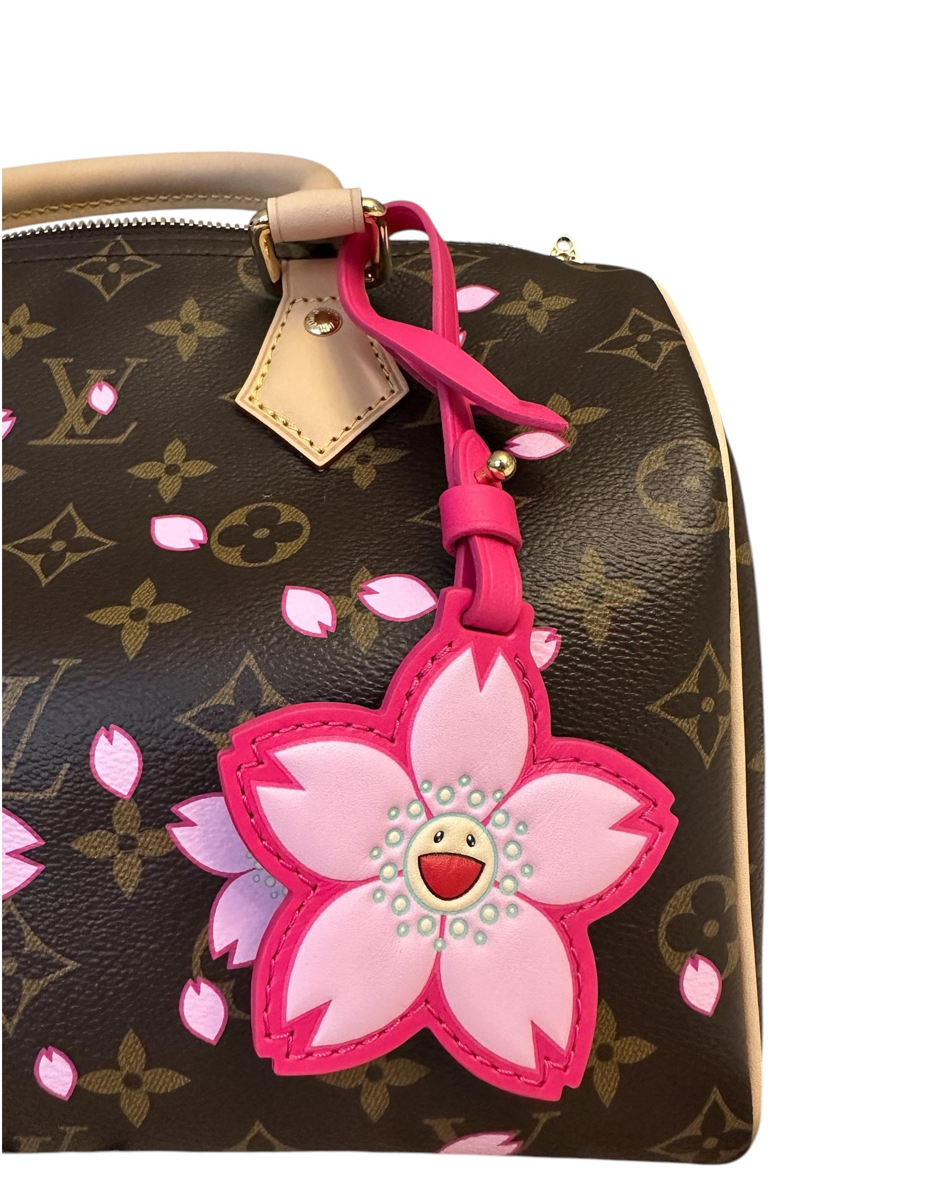 NEW Louis Vuitton x Takashi LV X TM Murakami Cherry Blossom Speedy Bandoulière 6