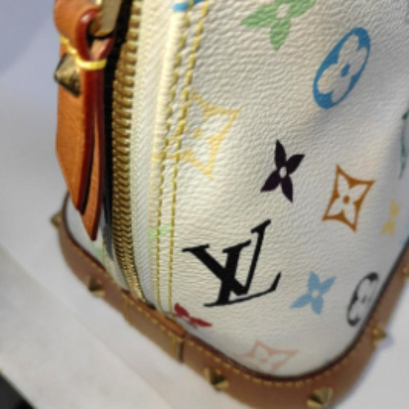 Louis Vuitton x Takashi Murakami Alma Small White Multicolor 6