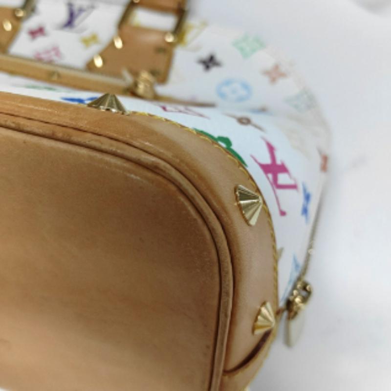 Louis Vuitton x Takashi Murakami Alma Small White Multicolor 6