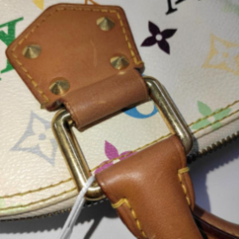 Louis Vuitton x Takashi Murakami Alma Small White Multicolor 7