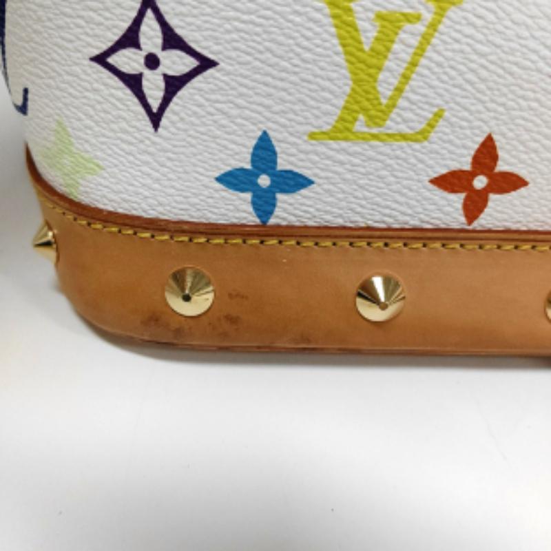 Louis Vuitton x Takashi Murakami Alma Small White Multicolor 7