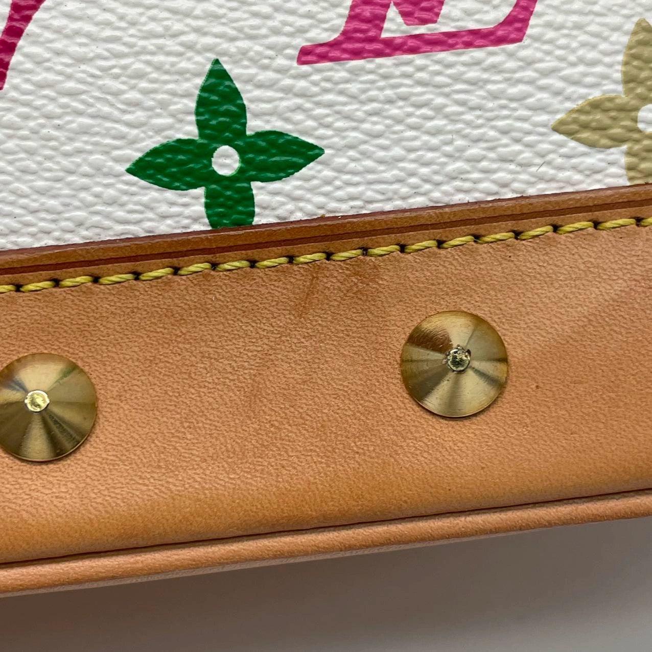 Louis Vuitton x Takashi Murakami Alma Small White Multicolor 8