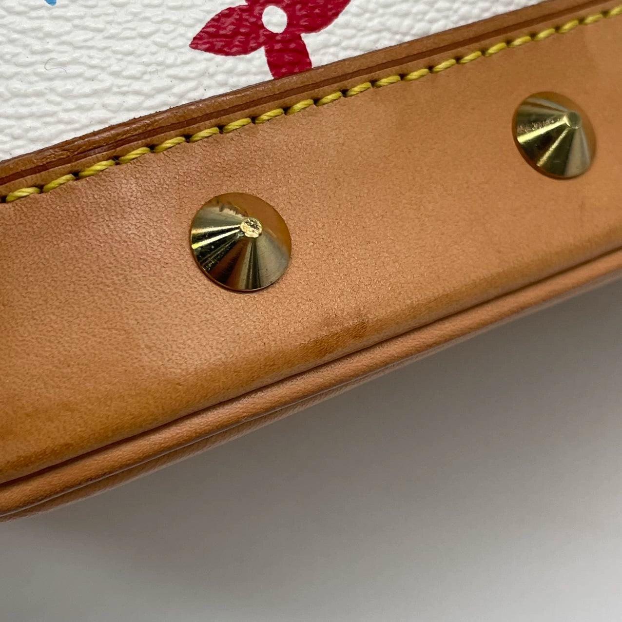 Louis Vuitton x Takashi Murakami Alma Small White Multicolor 11
