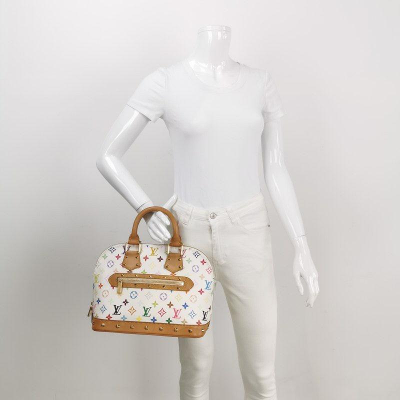 Louis Vuitton x Takashi Murakami Alma Small White Multicolor
These are professional photos of the actual bag.
Design by the French fashion house, Louis Vuitton in collaboration with Takashi Murakami.
Condition: Good
This authentic preloved/ preowned