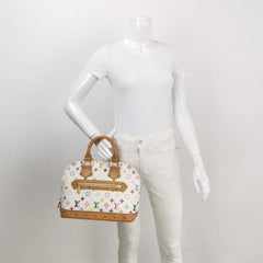 Louis Vuitton x Takashi Murakami Alma Klein Weiß Multicolor