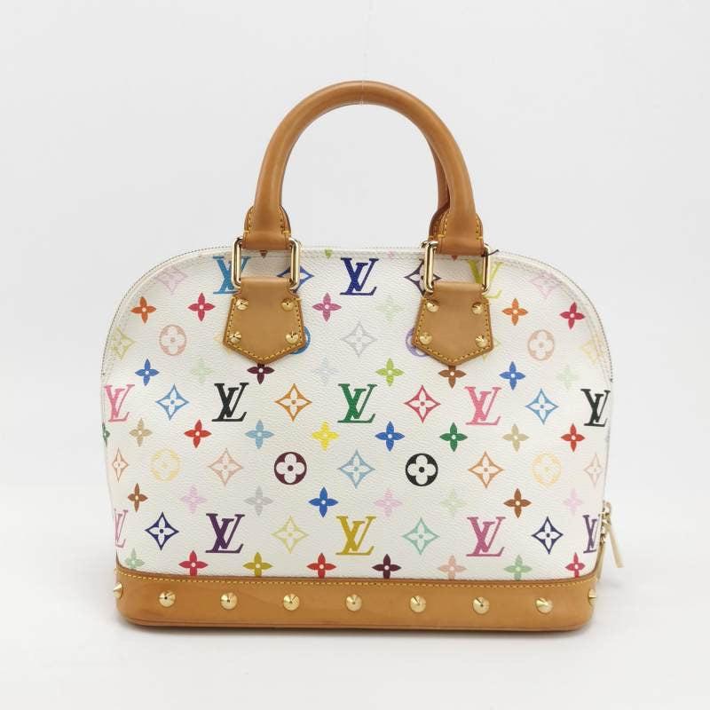 Louis Vuitton x Takashi Murakami Alma Small White Multicolor 1