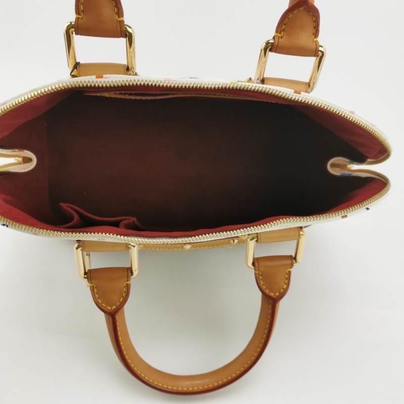 Louis Vuitton x Takashi Murakami Alma Small White Multicolor 1