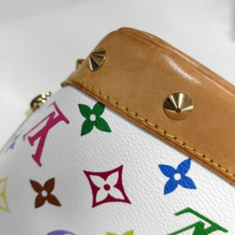 Louis Vuitton x Takashi Murakami Alma Small White Multicolor 2