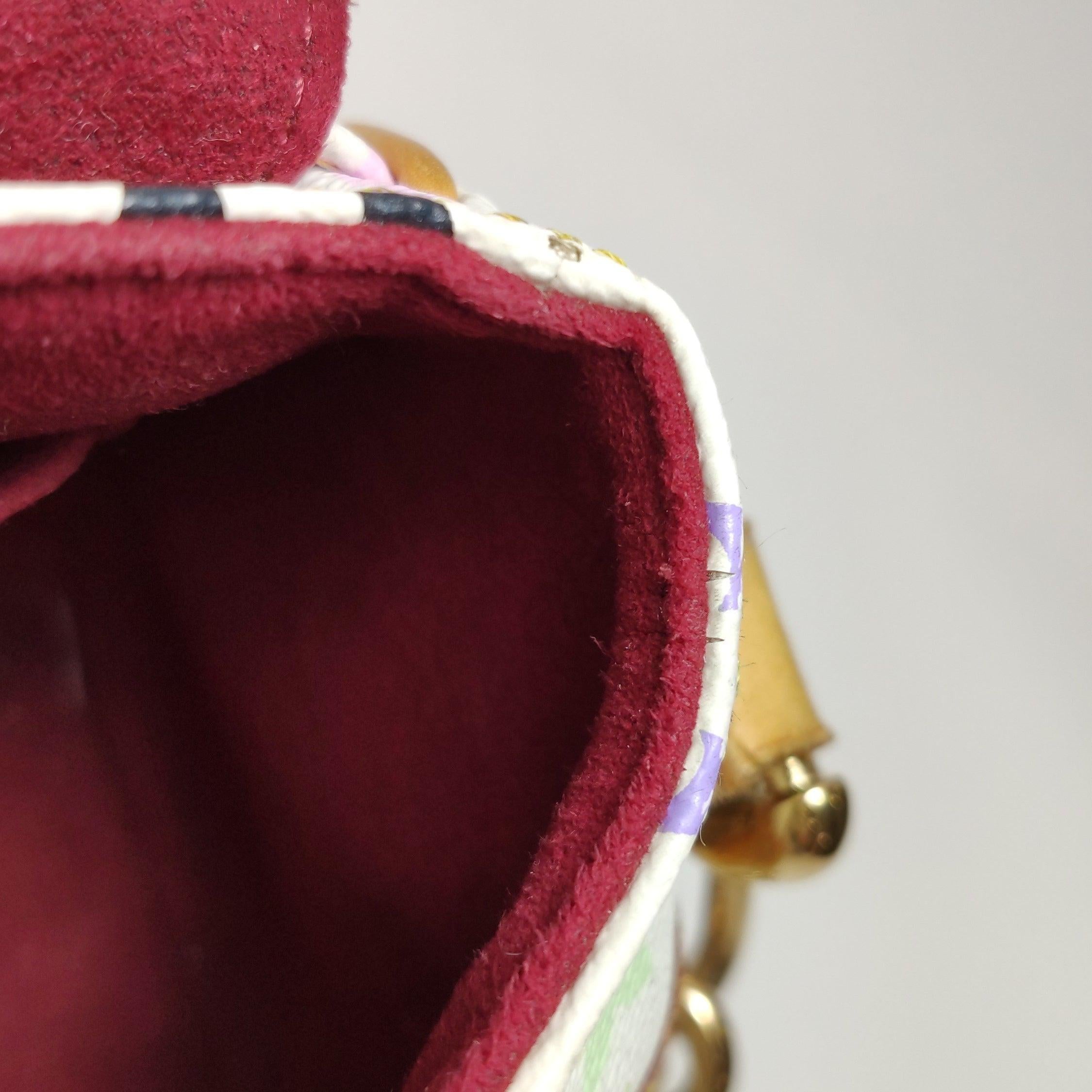 Louis Vuitton x Takashi Murakami Beverly Medium Shoulder Bag 9